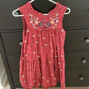 Red Mimi Floral Dress